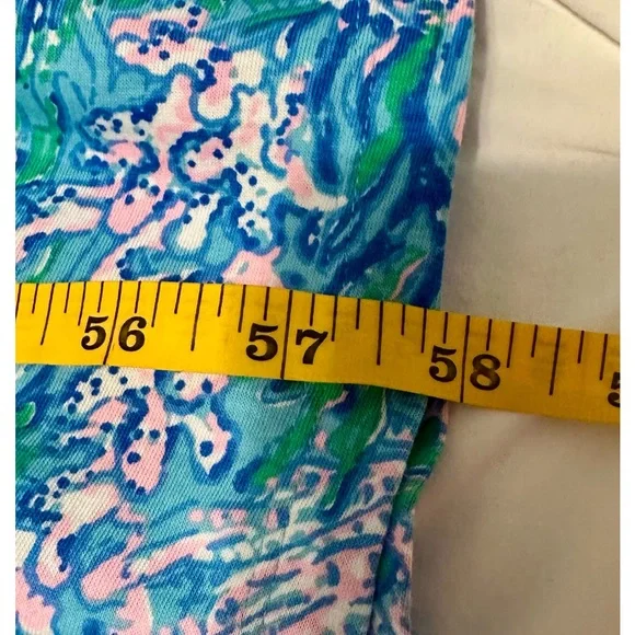 Lilly Pulitzer Malone Cotton Maxi Dress 💚🩷🩵 - Picture 10 of 13